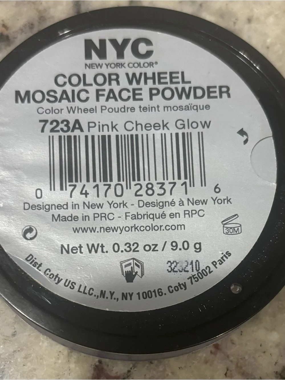 NYC Color Wheel Face Powder